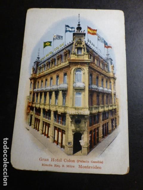 Postales: MONTEVIDEO URUGUAY GRAN HOTEL COLON - Foto 1