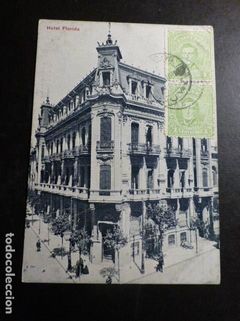 Postales: MONTEVIDEO URUGUAY HOTEL FLORIDA - Foto 1