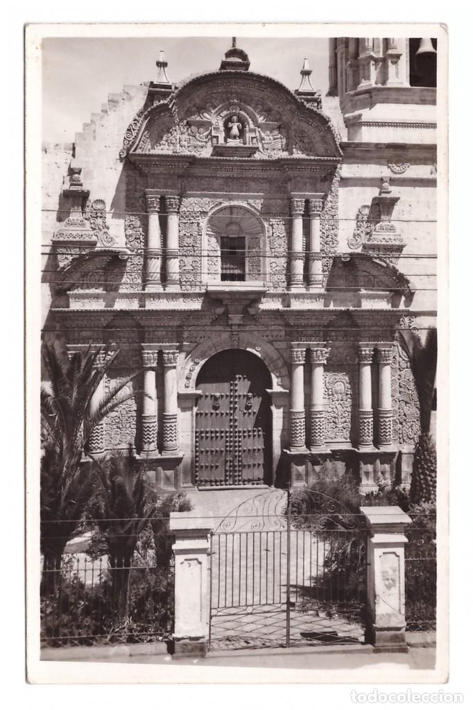 Postales: PER&Uacute; &diams; AREQUIPA &diams; TEMPLO DE LA COMPA&Ntilde;&Iacute;A DE JES&Uacute;S - Foto 1