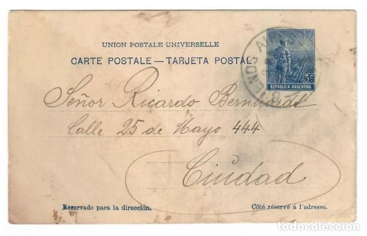 Cartes Postales: ENTERO POSTAL DE ARGENTINA // CIRCULADA EN 1915