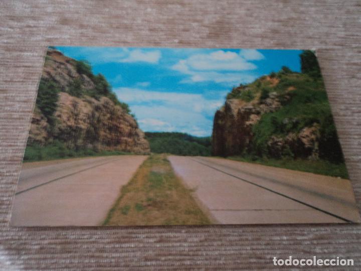 Postales: hooker cut, interstate route 44, circulada 1960