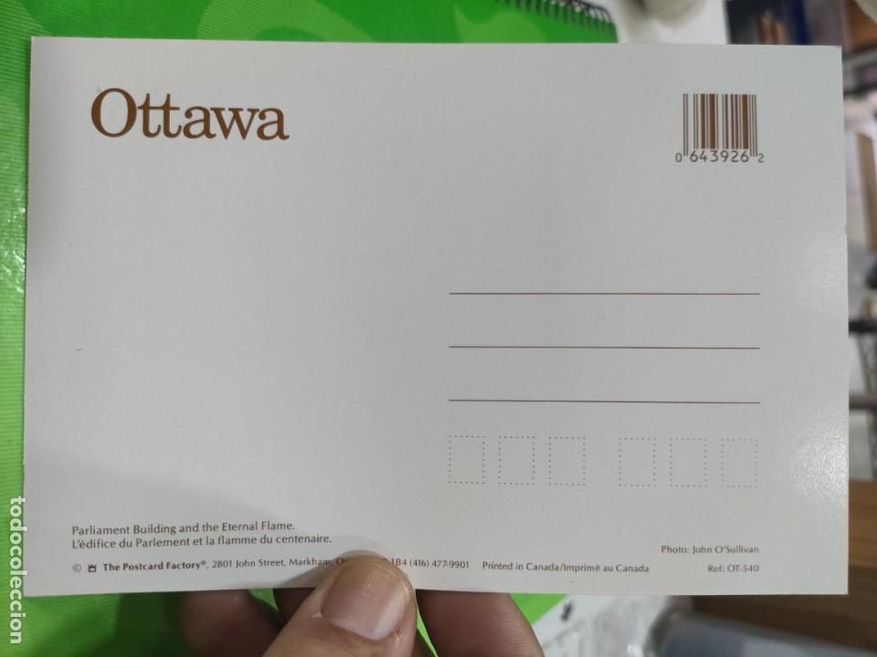 Postales: Postal OTTAWA Canad&aacute; S/C - Foto 2