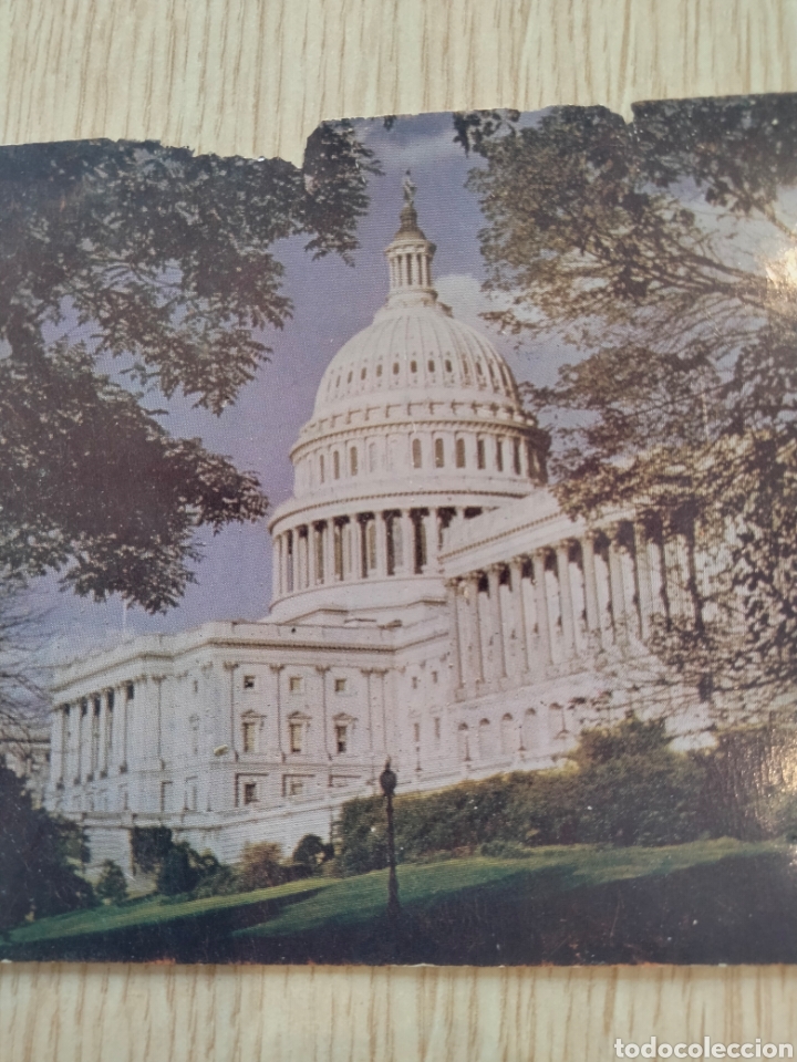 Postales: Postal Washington (deteriorada) - Foto 2