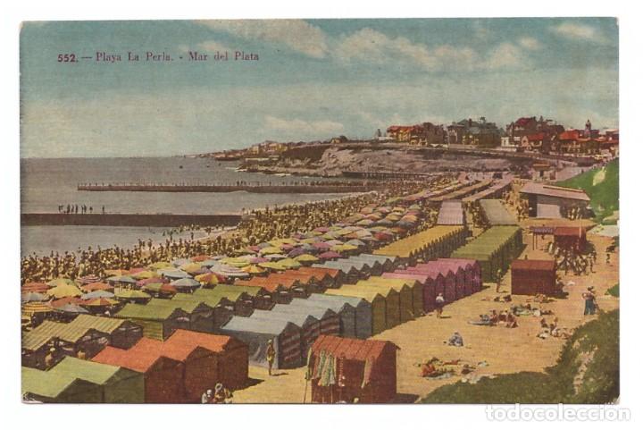 Postales: ARGENTINA // MAR DEL PLATA // PLAYA LA PERLA - Foto 1