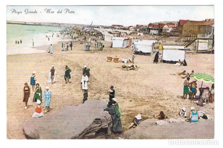 Postales: ARGENTINA // MAR DEL PLATA // PLAYA GRANDE - Foto 1