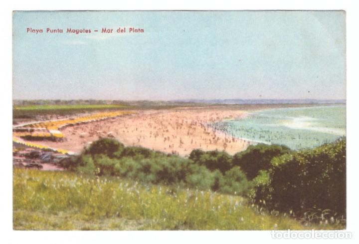 Postales: ARGENTINA // MAR DEL PLATA // PLAYA PUNTA MOGOTES - Foto 1