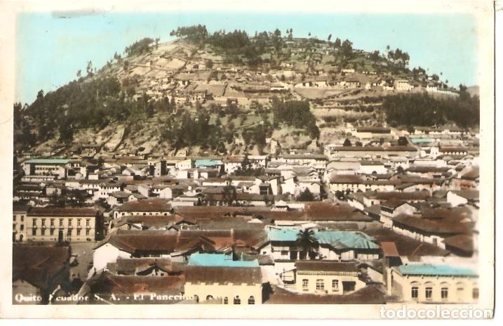 Postales: POSTAL, QUITO-ECUADOR, EL PANECILLO, CIRCULADA 1959 - Foto 1