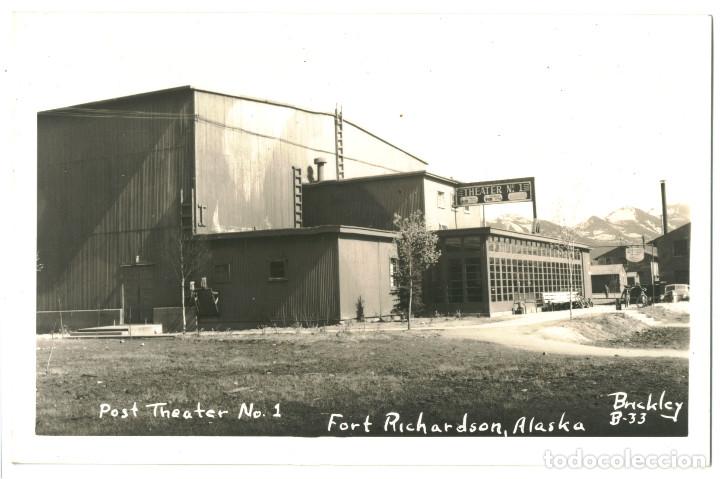 Postales: FORT RICHARDSON (Alaska)_Post Theater N&ordm; 1