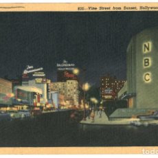 Postales: HOLLYWOOD (CALIFORNIA)_VINE STREET FROM SUNSET. Lote 363110215