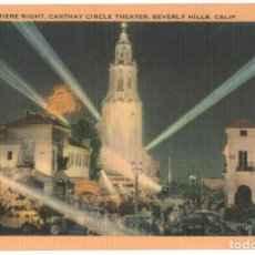 Postales: BEVERLY HILLS (CALIFORNIA)_CARTHAY CIRCLE THEATER. Lote 363152845