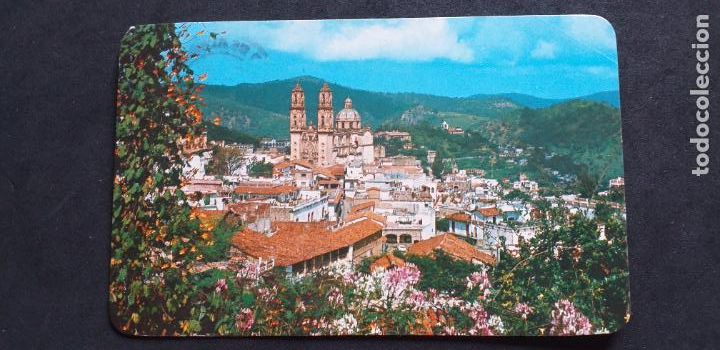 Postais: MEXICO-V51-SXXII-140X85mm.-VISTA COLOR-PANORAMICA CON LA IGLESIA DE SANTA PRISCA