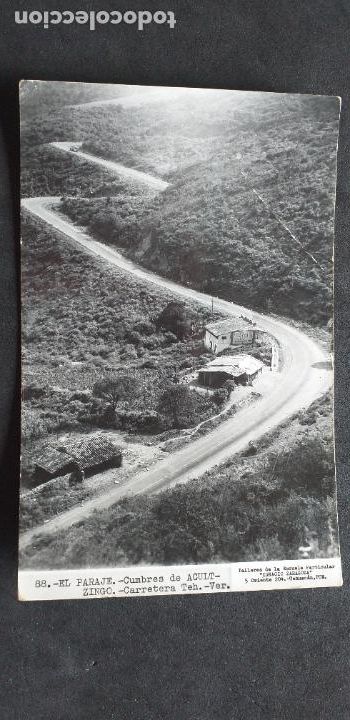 Cartoline: MEXICO-V51-SXXII-140X85mm.-EL PARAJE-CUMBRES DE ACULT-ZINGO-CARRETERA TEH.