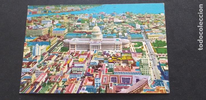 Cartoline: CUBA-V51-SXXII-140X85mm.-HABANA-VISTA PARCIAL AEREA-REPUBLICA DE CUBA