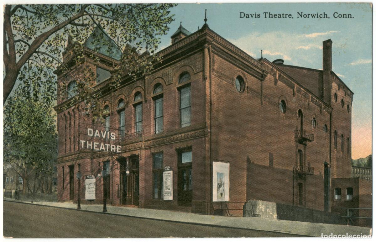 Postales: NORWICH (Connecticut)_Davis Theatre