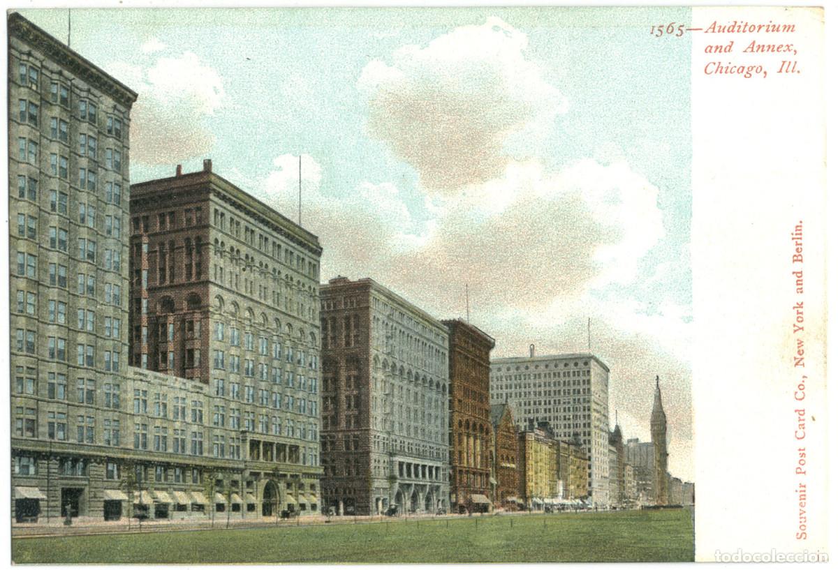 Postales: CHICAGO (Illinois)_Auditorium - Foto 1