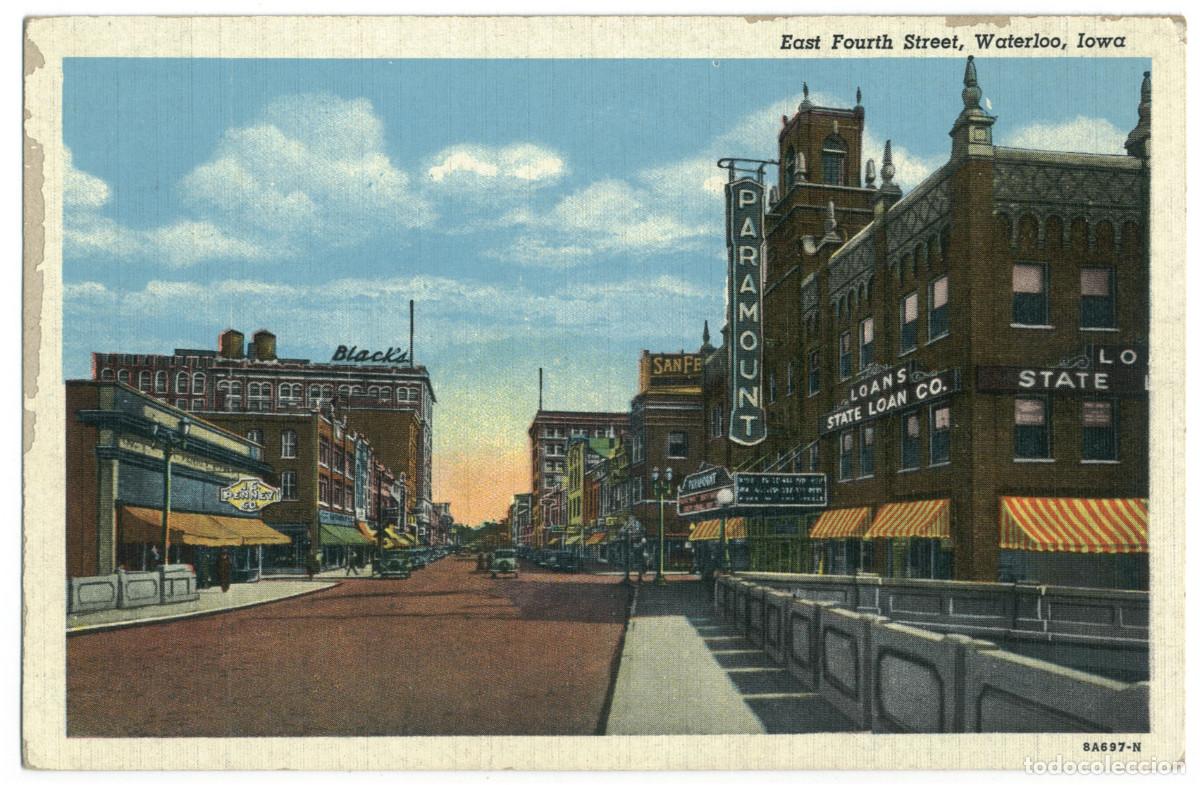 Postales: WATERLOO (Iowa)_Paramount Theater - Foto 1