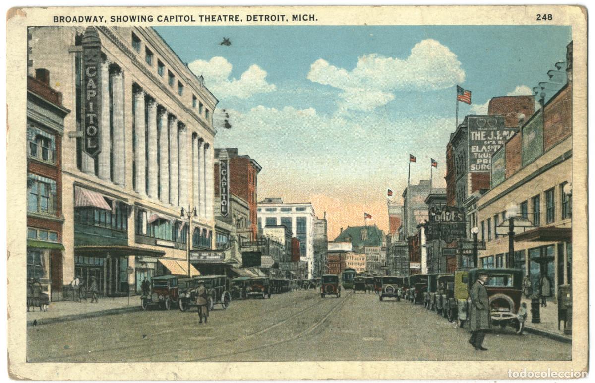 Postkarten: DETROIT (Michigan)_Capitol Theatre
