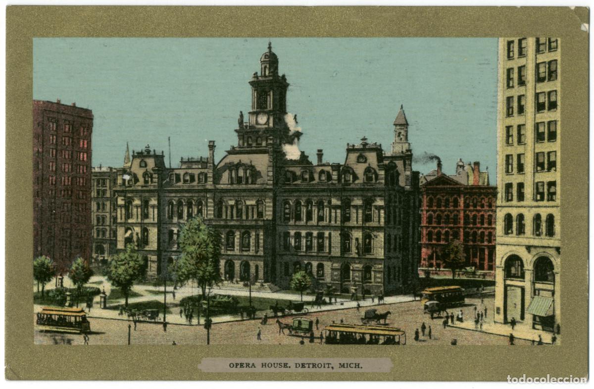 Postkarten: DETROIT (Michigan)_Opera House