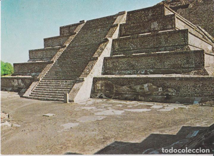 Postcards: MEXICO, PLATAFORMA ADOSADA A LA PIR&Aacute;MIDE DE LA LUNA - ED.GARCIA VALADES - S/C