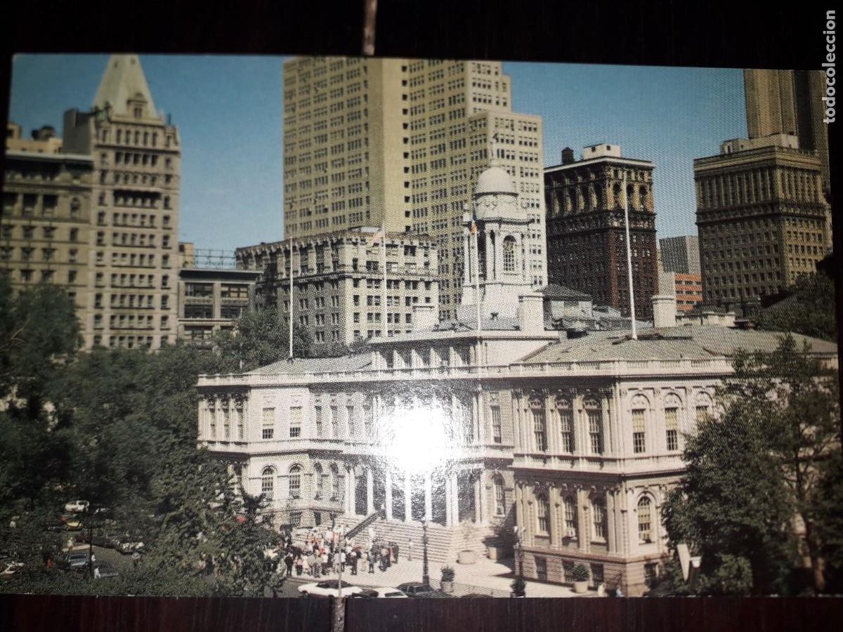 Postcards: N&ordm; 43827 POSTAL CITY HALL NEW YORK CITY