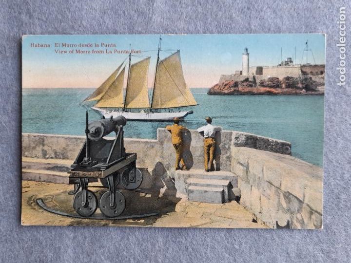Postales: La Habana. El Morro desde la Punta - Foto 1
