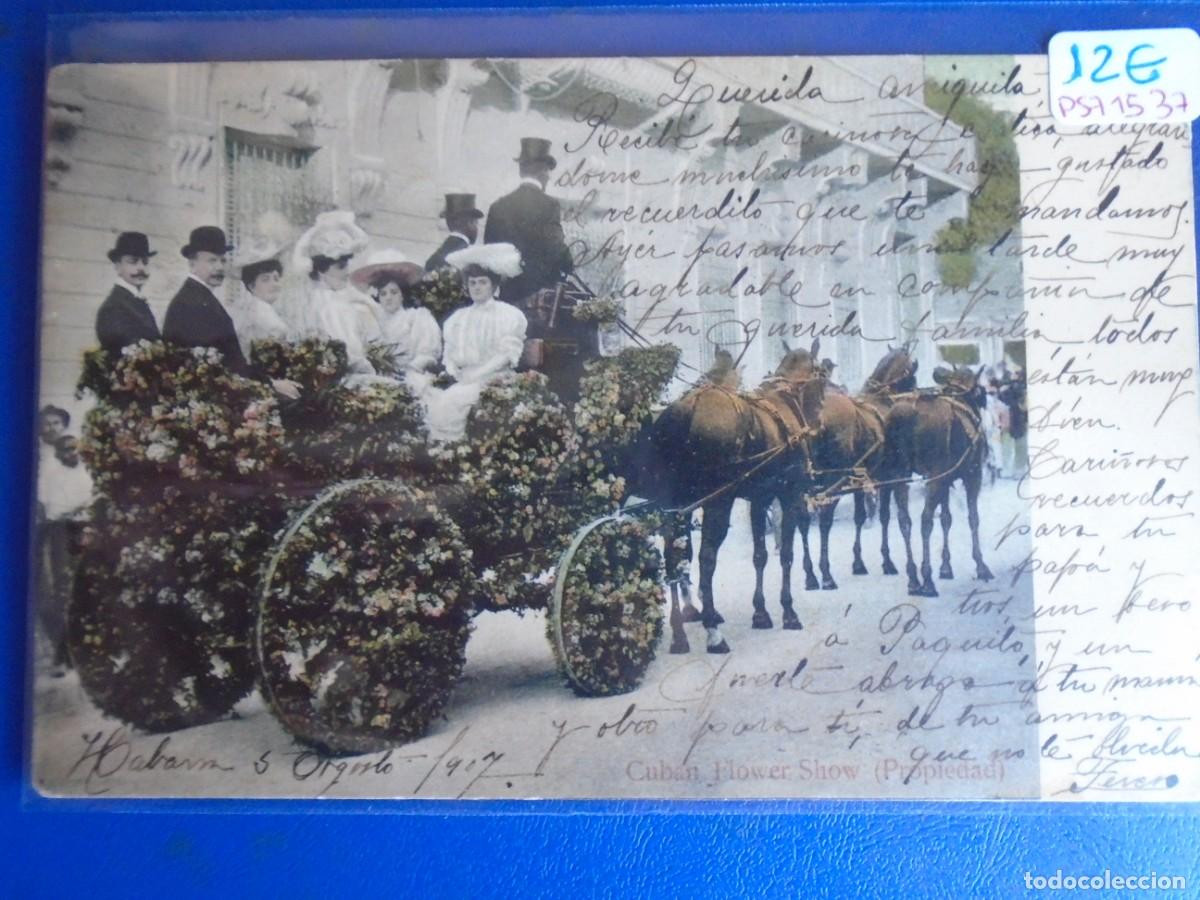 Postales: (PS-71537)POSTAL DE CUBA-FLOWER SHOW - Foto 1