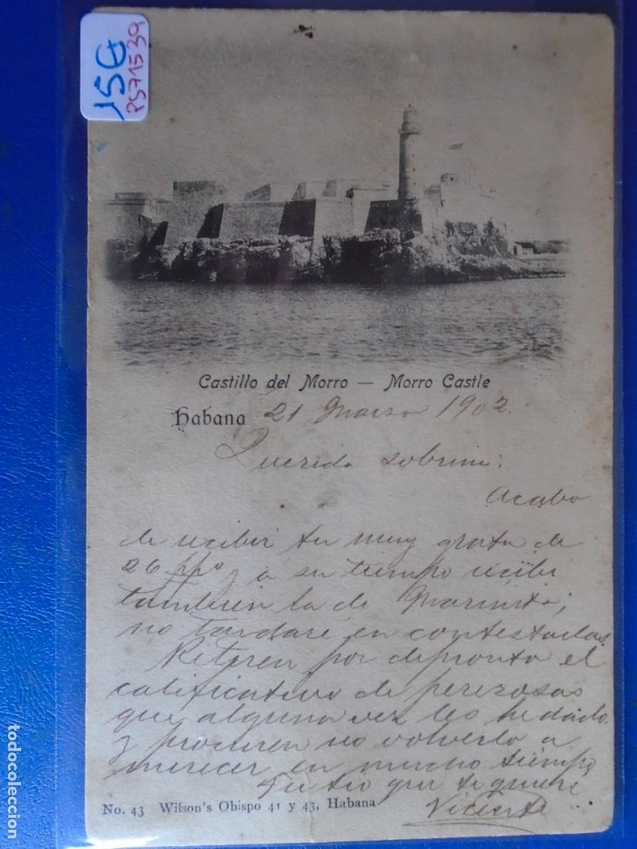 Postales: (PS-71539)POSTAL DE HABANA(CUBA)-CASTILLO DEL MORRO