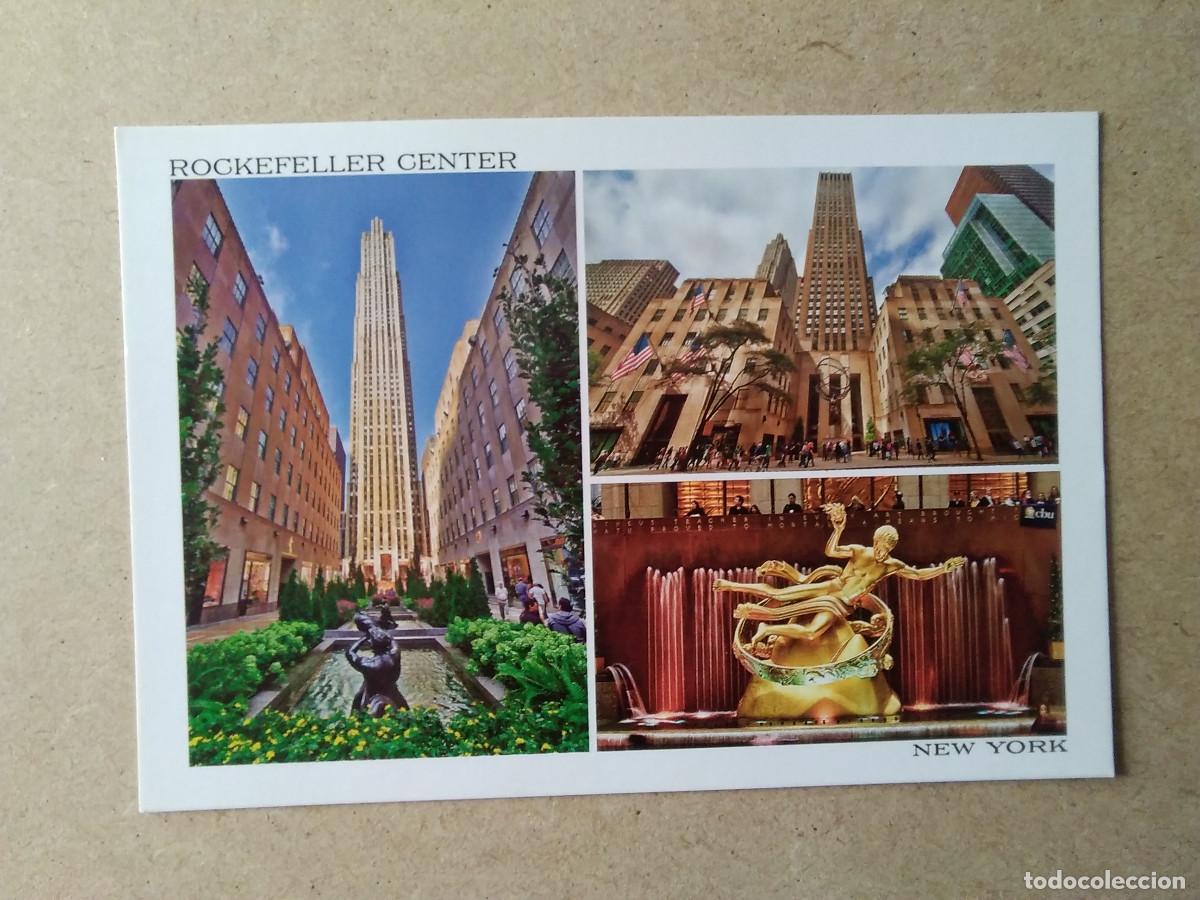 Postales: POSTAL CENTRO ROCKEFELLER EN LA CIUDAD DE NUEVA YORK - Foto 1