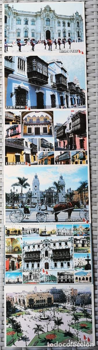 Postales: 6 POSTALES SIN CIRCULAR - PERU - LIMA - ( ver im&aacute;genes ) - Foto 1