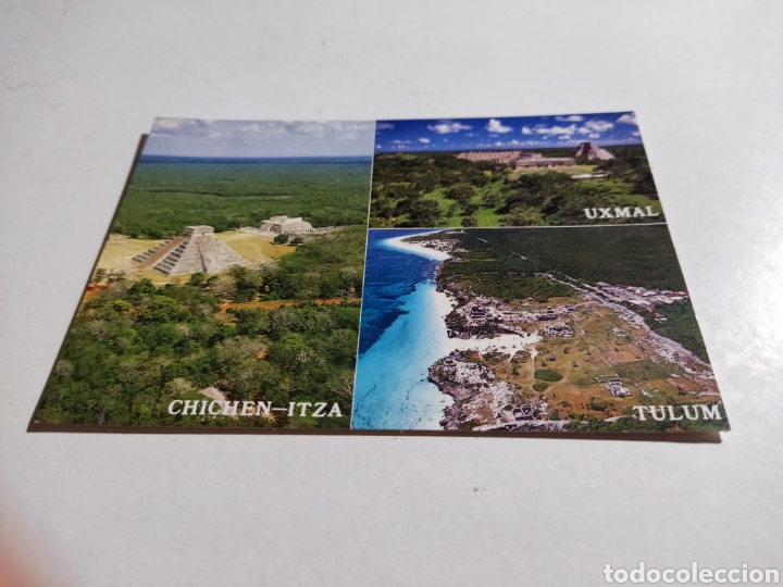 Postales: Postal chichen itza,uxmal Tulum pir&aacute;mides M&eacute;xico - Foto 1