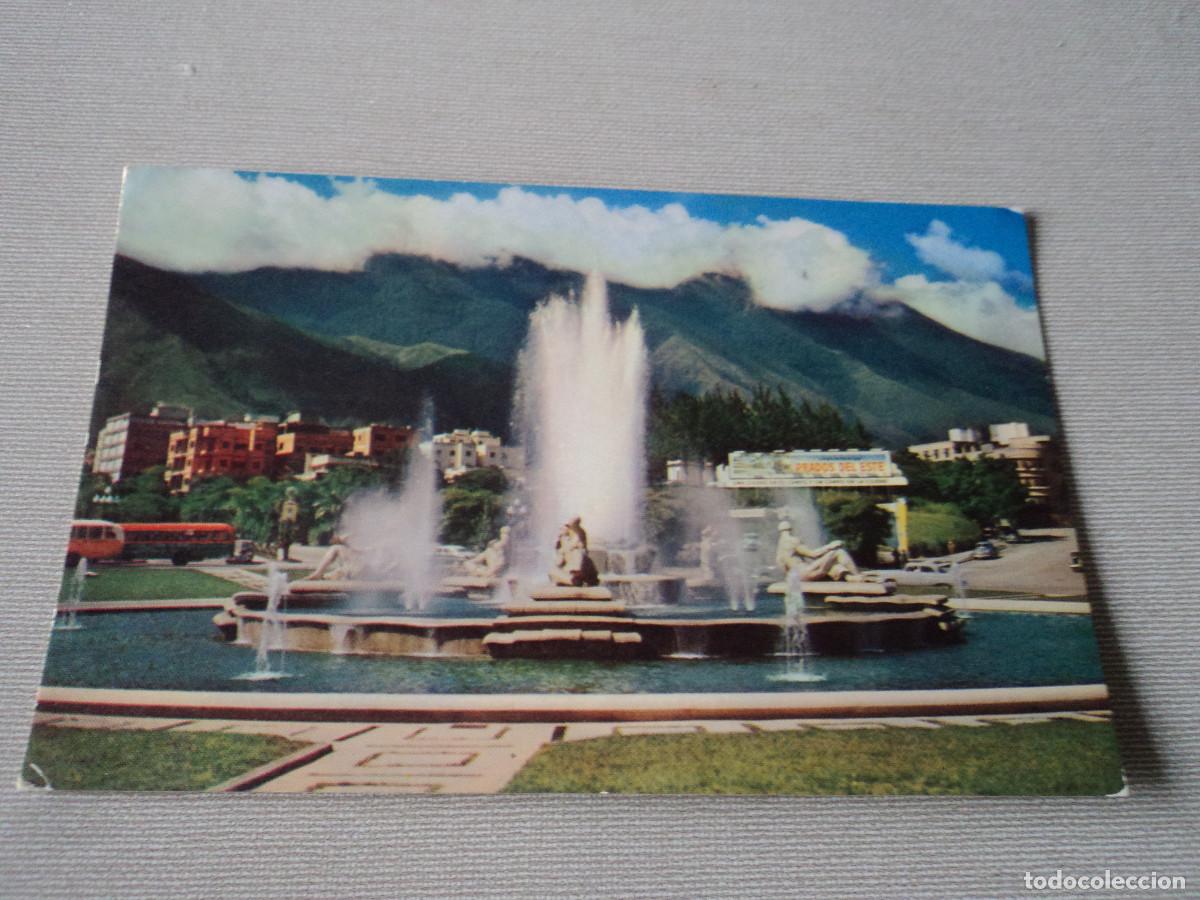 Postkarten: plaza venezuela, caracas, prados del este, ed. mike roberts