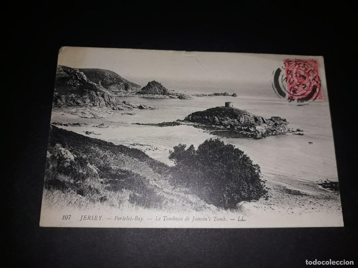 Postales: Postal Jersey Escrita y Sellada 1912 - Foto 1