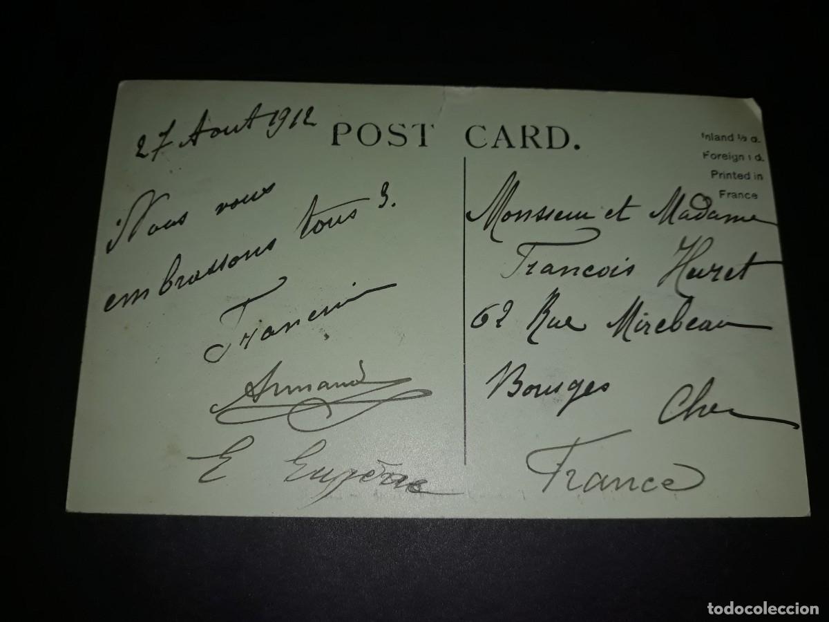 Postales: Postal Jersey Escrita y Sellada 1912 - Foto 2