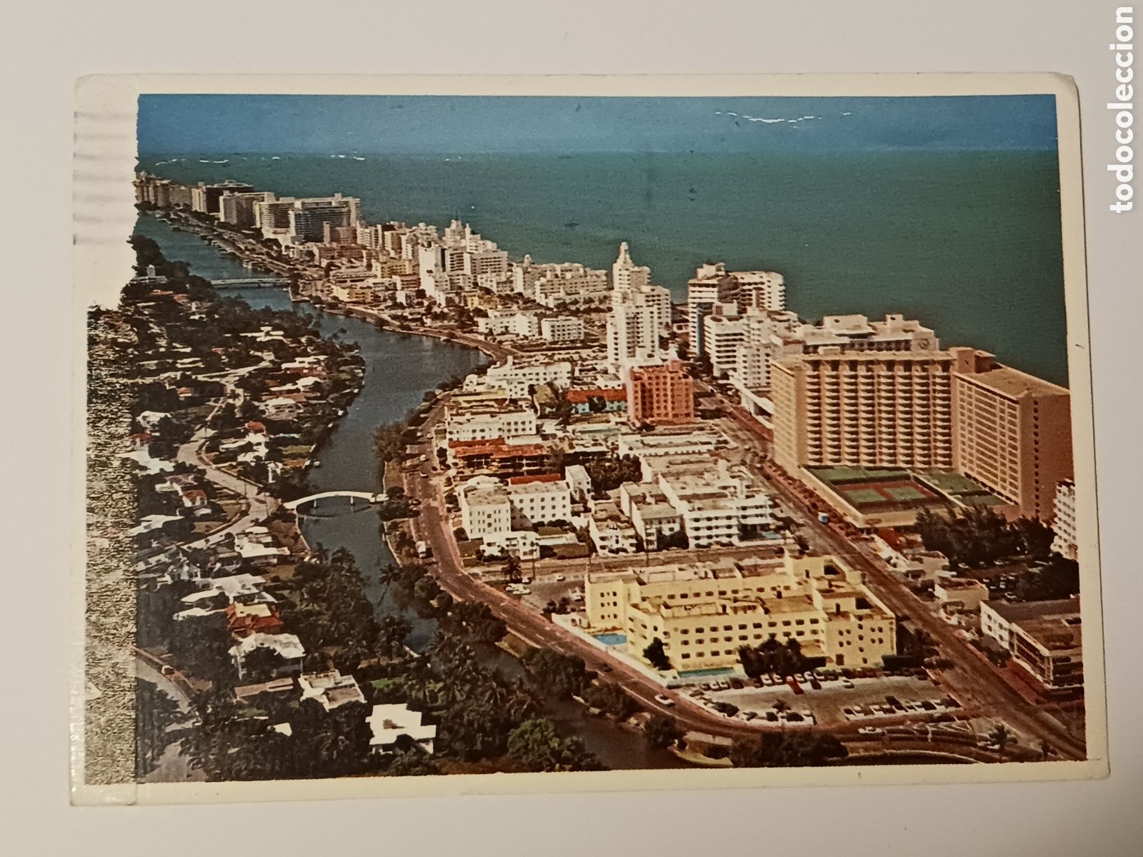 Postales: Miami Playa, Circulada. - Foto 1