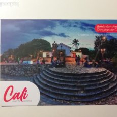 Cartoline: POSTAL BARRIO DE SAN ANTONIO SANTIAGO DE CALI COLOMBIA