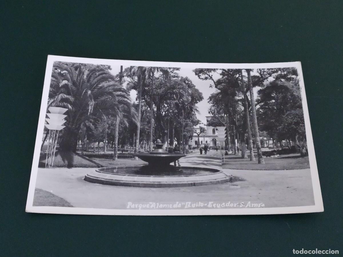 Postales: ECUADOR - PARQUE ALAMEDA - QUITO - CIRCULADA - Foto 1