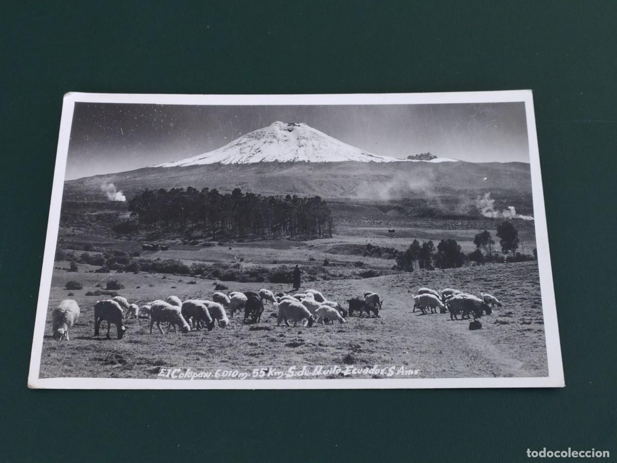 Postales: ECUADOR - EL COTOPAN 6010m. - CIRCULADA EN 1964 - Foto 1