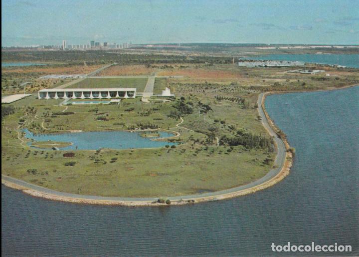 Cartoline: BRASIL, BRASILIA, LAGO ISRAEL, PALACIO DA ALVARADA &ndash; MERCATOR N&ordm;25 &ndash; S/C