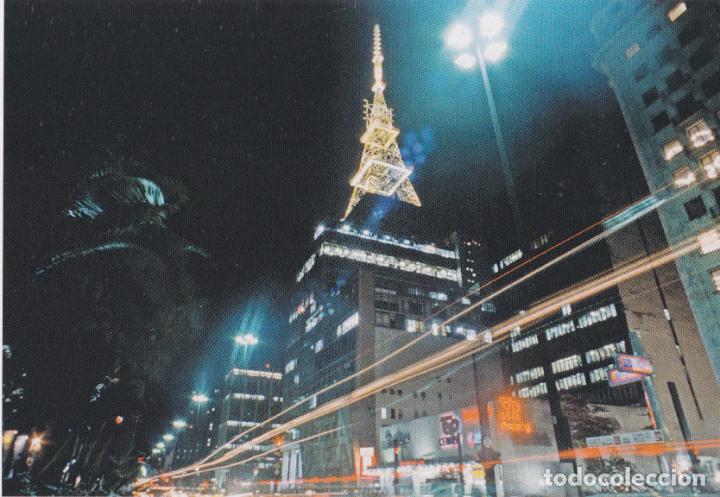 Postkarten: BRASIL, SAO PAULO, AVENIDA PAULISTA &ndash; FOTO MARCO ANTONIO PAJOLA &ndash; POSTAIS DO BRASIL &ndash; S/C