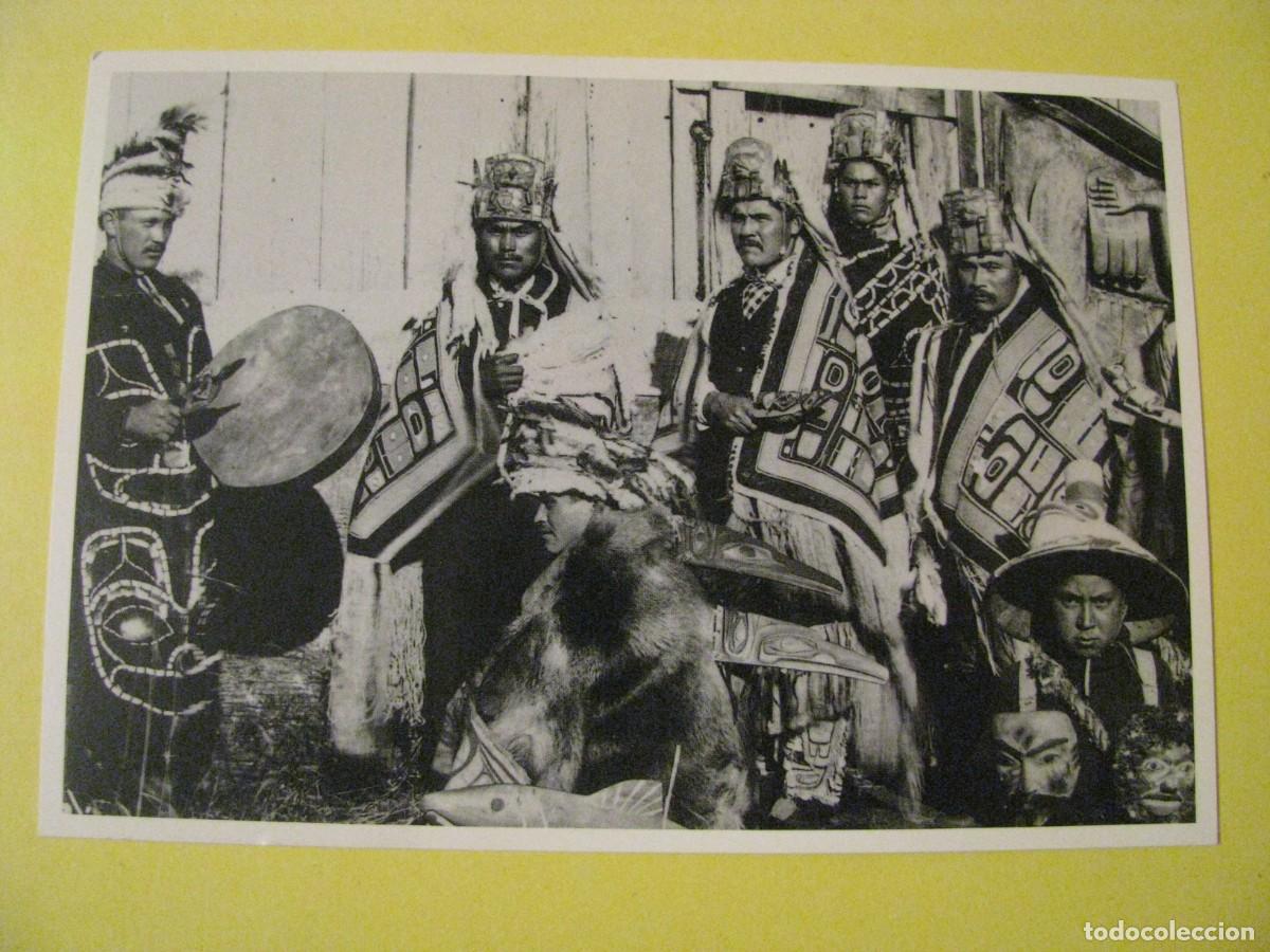 Postais: POSTAL DE EE.UU. ALASKA. THE FIRST PEOPLE, CHILKAT DANCERS.