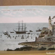 Postales: CUBA-HABANA-CASTILLO DEL MORRO Y LA NAUTILUS 1908-POSTAL ANTIGUA-(101.953). Lote 403062924