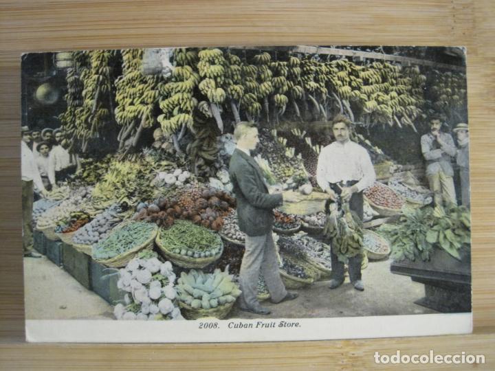 Postcards: CUBA-FRUTERIA-POSTAL ANTIGUA-(102.370)