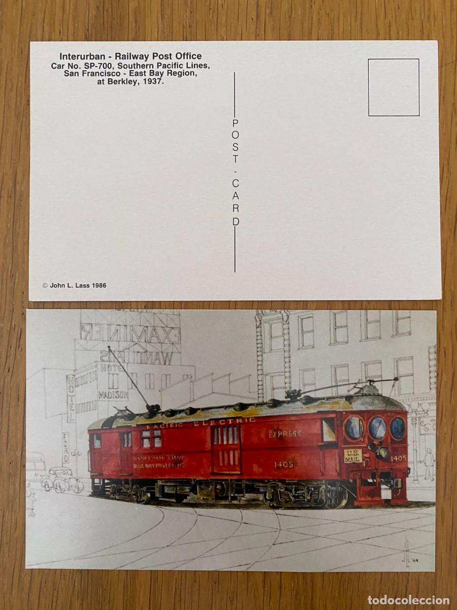 Postcards: Postal Tren Estados Unidos