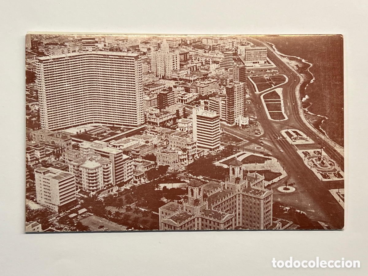 Cartoline: MALEC&Oacute;N HABANA Cuba. Zona del Vedado. Postal Diptico. Ermita del Cobre. Sin identificar editor