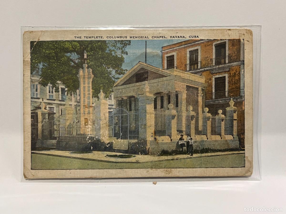 Cartes Postales: TARJETA POSTAL. CUBA. HABANA. HAVANA. THE TEMPLETE. COLUMBUS MEMORIAL CHAPEL.