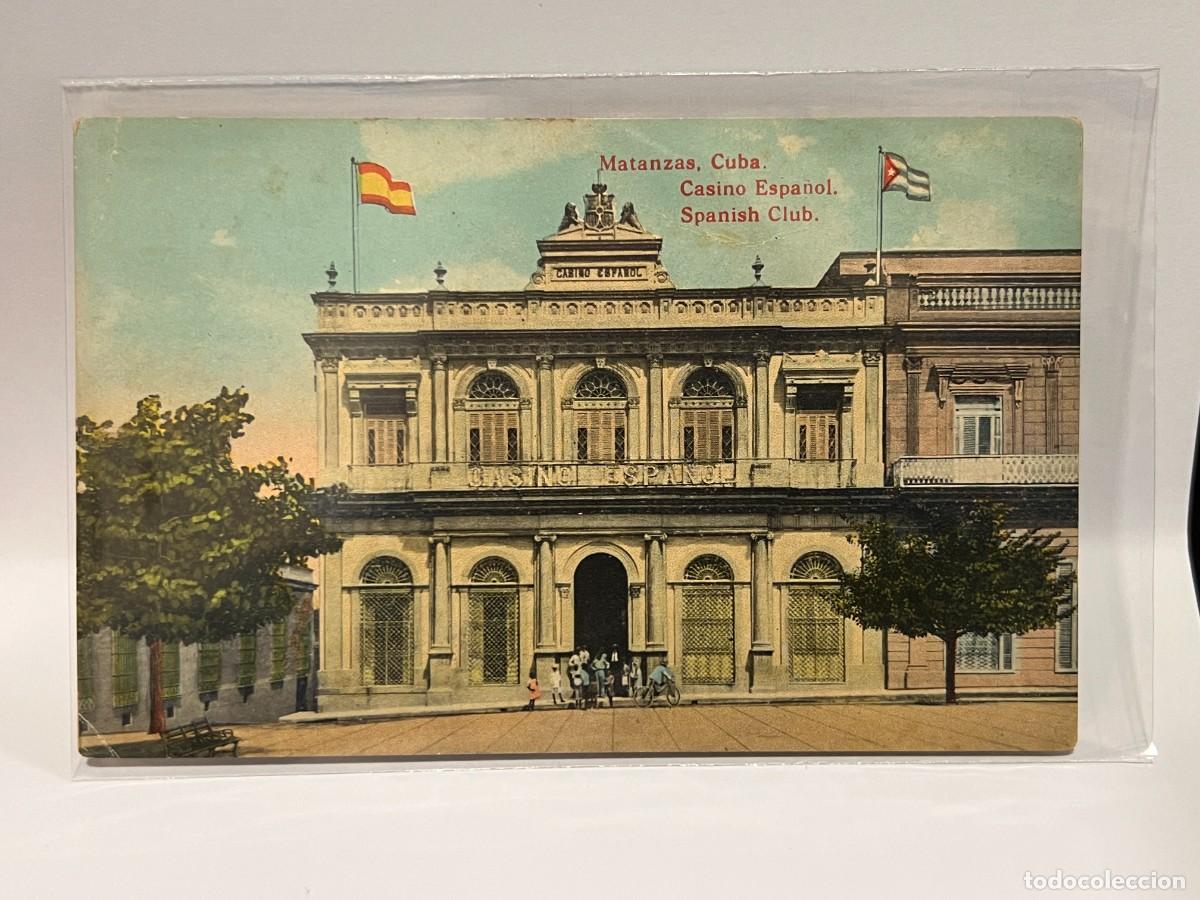 Cartes Postales: TARJETA POSTAL. CUBA. MATANZAS. CASINO ESPA&Ntilde;OL. SPANISH CLUB. EDICION JORDI. N&ordm; 5.
