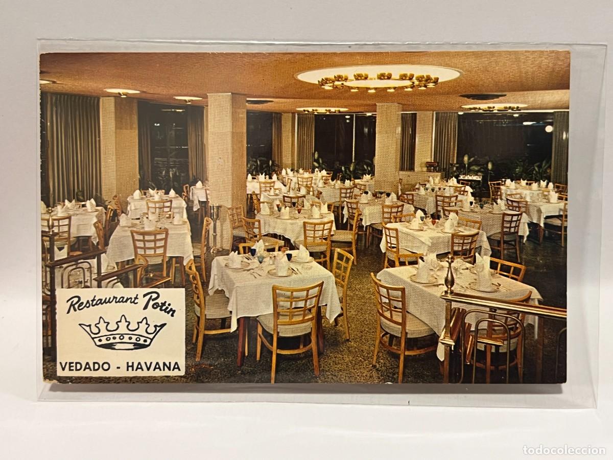 Cartes Postales: TARJETA POSTAL. CUBA. HABANA. RESTAURANT POTIN. VEDADO - HAVANA