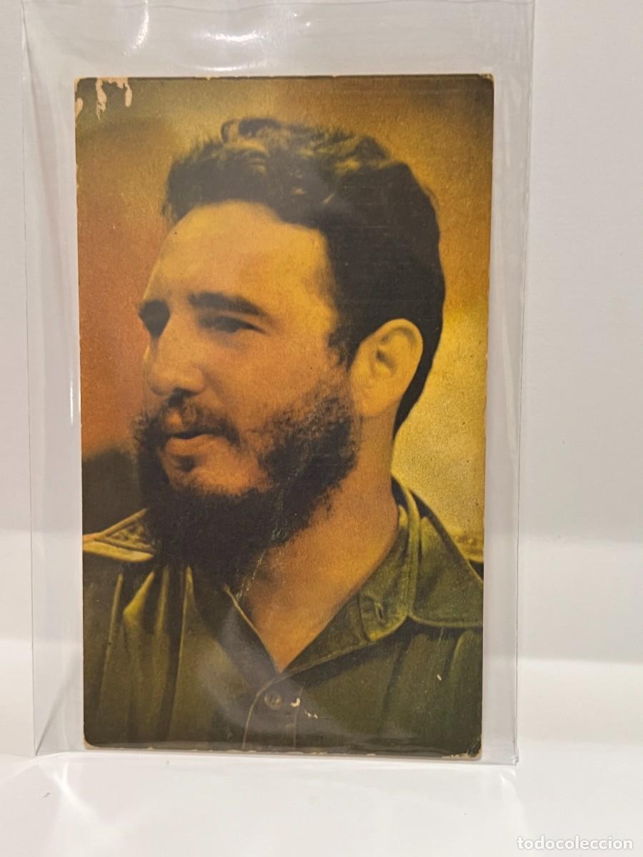 Postales: TARJETA POSTAL. CUBA. COMANDANTE FIDEL CASTRO. PRIMER MINISTRO DEL GOBIERNO REVOLUCIONARIO