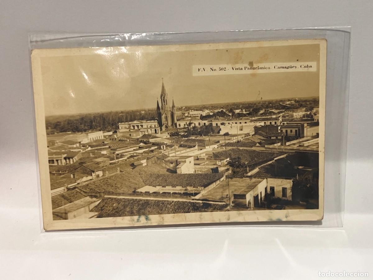 Cartes Postales: TARJETA POSTAL. CUBA. CAMAG&Uuml;EY. F.V. N&ordm; 502.- VISTA PANOR&Aacute;MICA