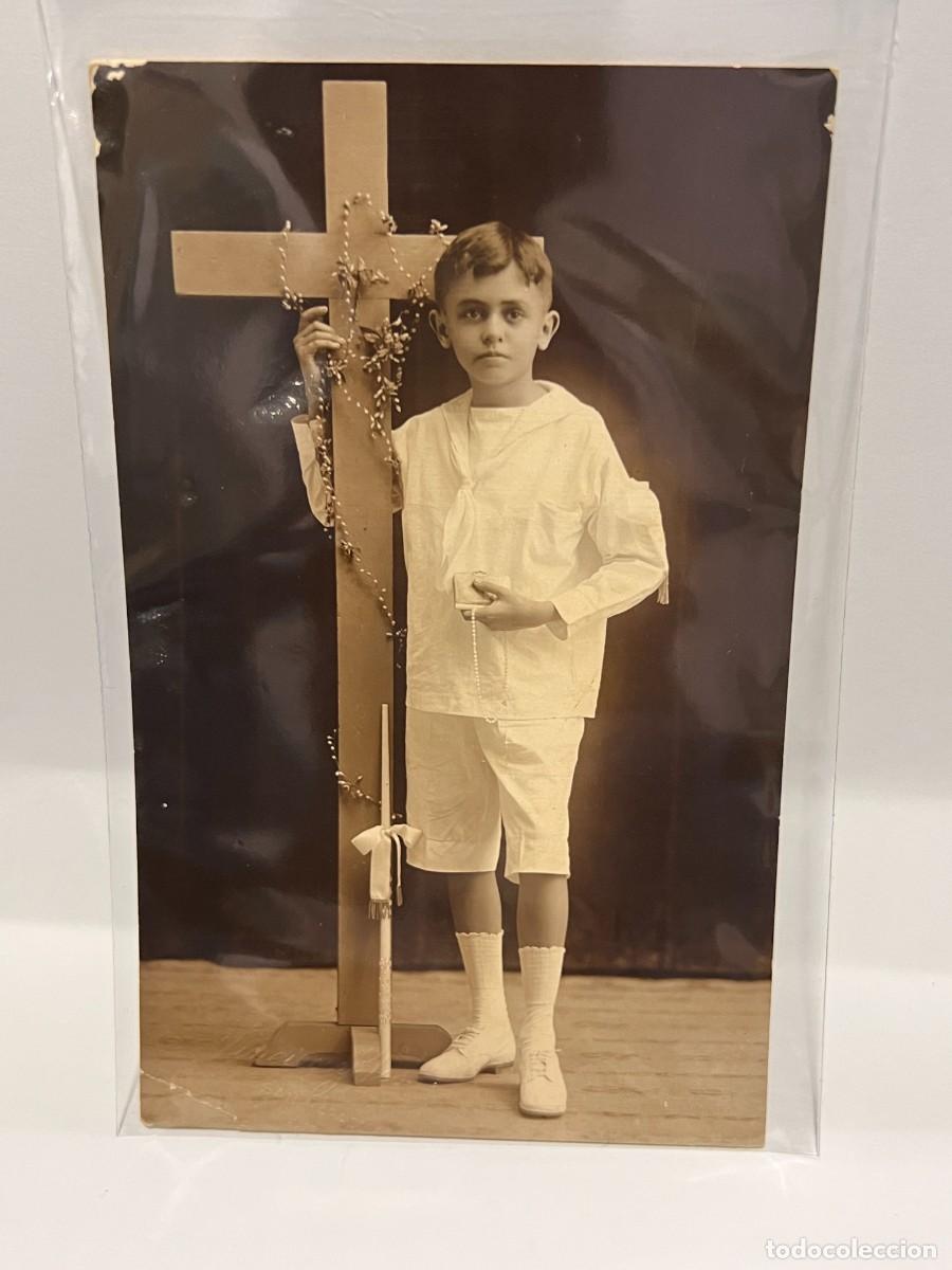 Postkarten: TARJETA POSTAL. CUBA. NI&Ntilde;O VESTIDO DE PRIMERA COMUNI&Oacute;N.